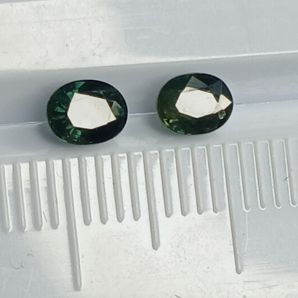 Oval Chrome Diopside Gemstones 5x4mm